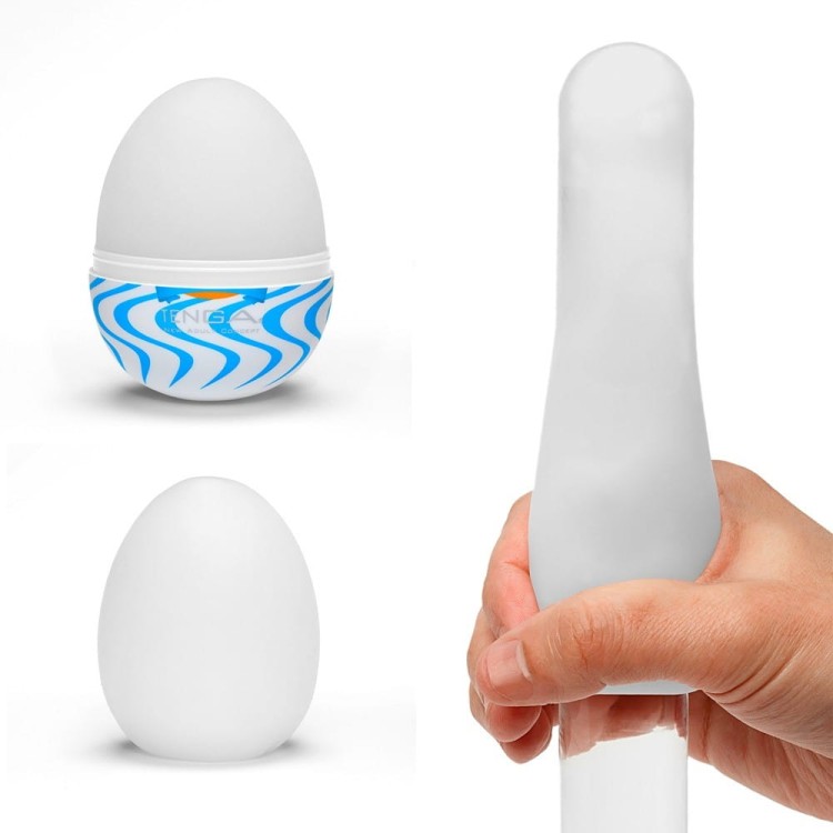 JAJKO MASTURBATOR EGG WONDER PACKAGE 6 tekstur, zero nudy - Zaskakująco elastyczne