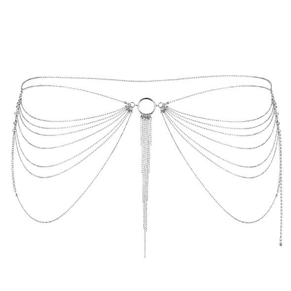 Łańcuszki erotyczne na biodra Bijoux Indiscrets Magnifique Metallic