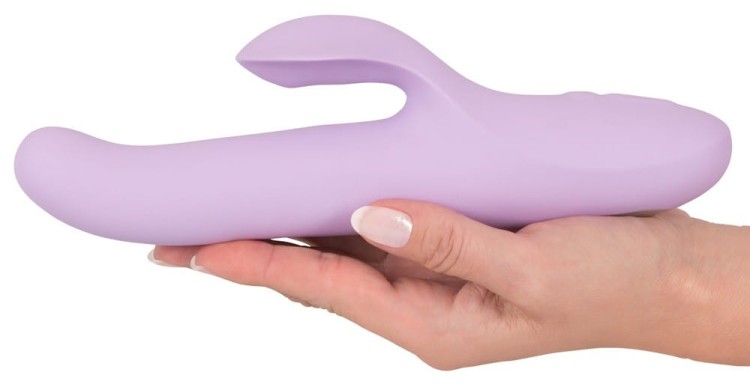 THRUSTING PEARL VIBRATOR - lavendowa rozkosz