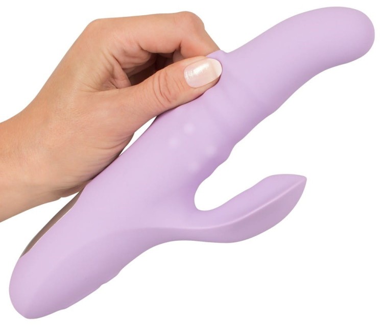 THRUSTING PEARL VIBRATOR - lavendowa rozkosz