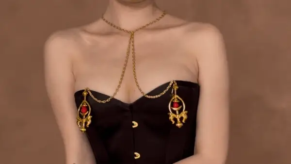 Upko zaciski na sutki Pulling Chain Nipple Clamps