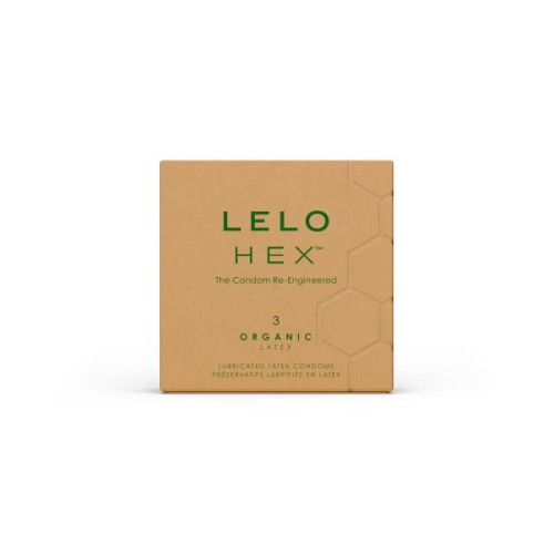Prezerwatywy organiczne LELO HEX Organic Condoms 3 pack