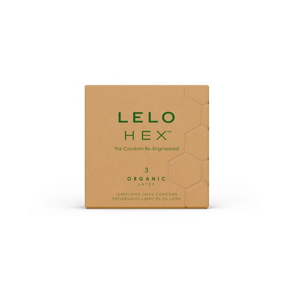Prezerwatywy organiczne LELO HEX Organic Condoms 3 pack