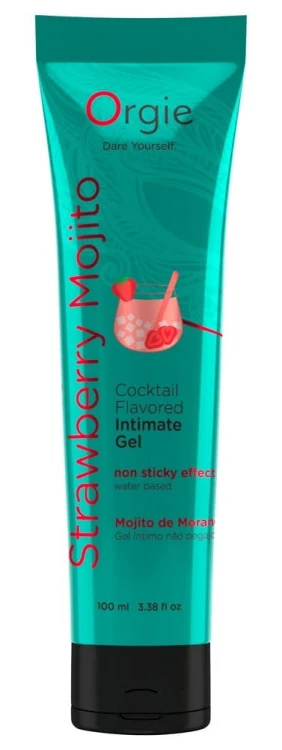 LUBE TUBE COCKTAIL – STRAWBERRY MOJITO - 100 ML