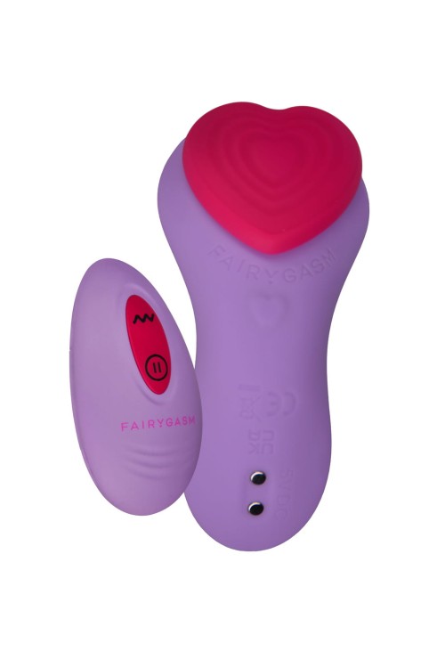 Masażer intymny FairyGasm HeartGem Violet