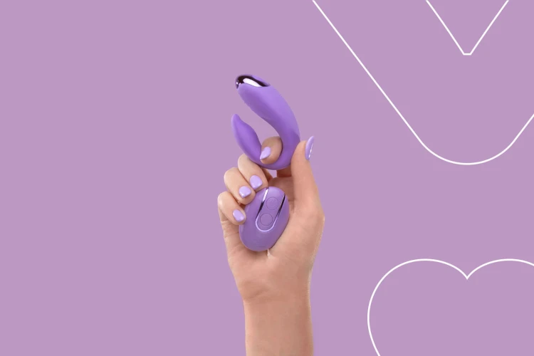 Wibrator dla par FairyGasm PleasureBerry Violet