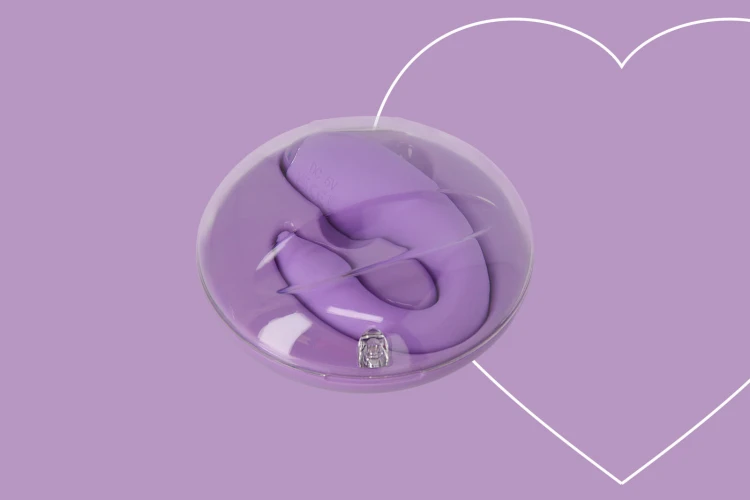 Wibrator dla par FairyGasm PleasureBerry Violet
