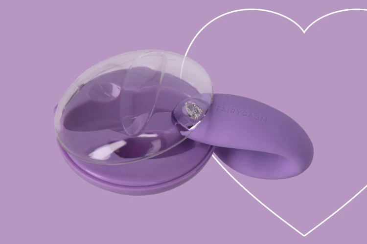Wibrator dla par FairyGasm PleasureBerry Violet