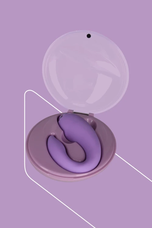 Wibrator dla par FairyGasm PleasureBerry Violet