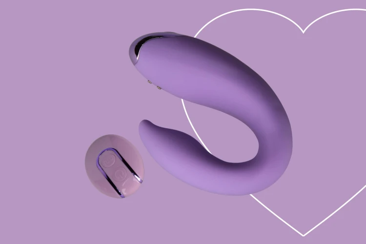 Wibrator dla par FairyGasm PleasureBerry Violet
