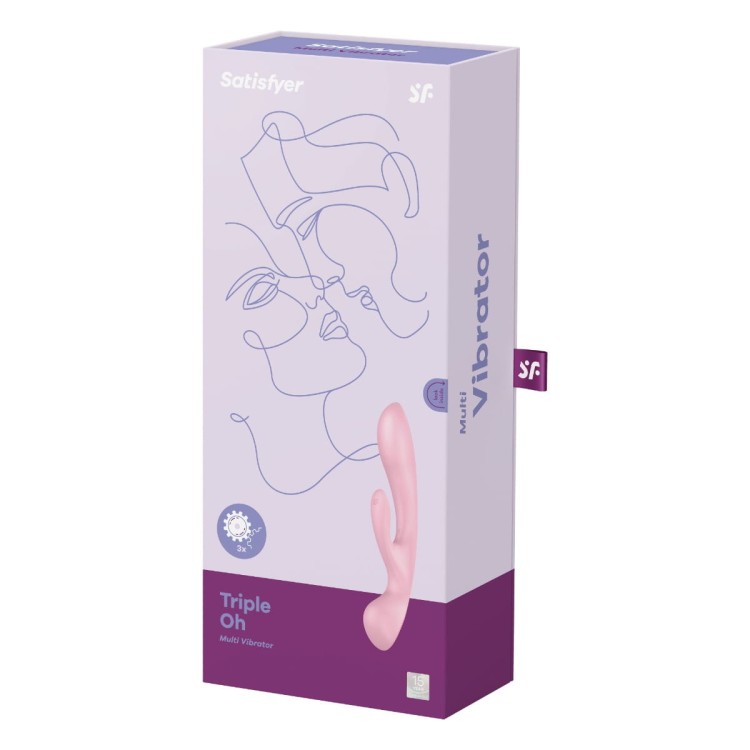 Wibrator -  potrójna rozkosz, potrójna satysfakcja