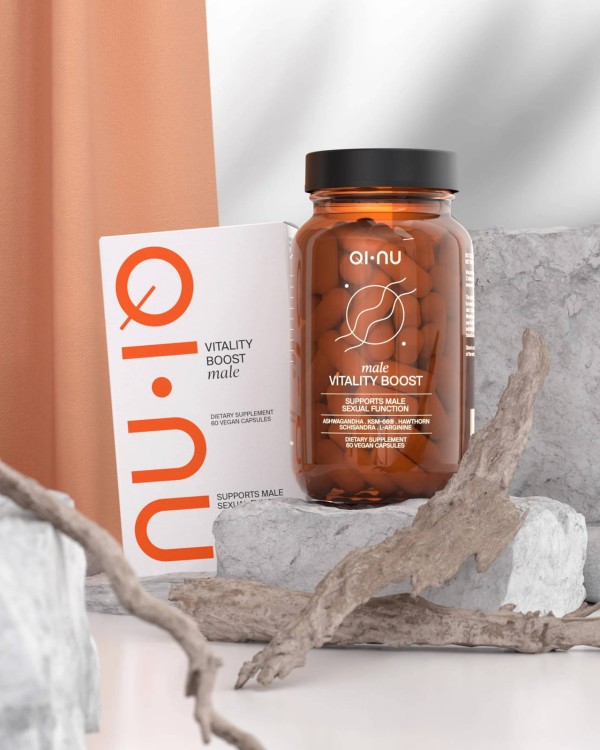 Wsparcie witalne dla mężczyzn 60 kapsułek Qi-Nu Vitality Boost