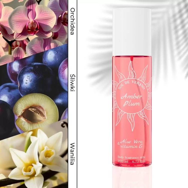 Neness mgiełka Sol de Verano  Amber Plum - nuty owocowe 200ml