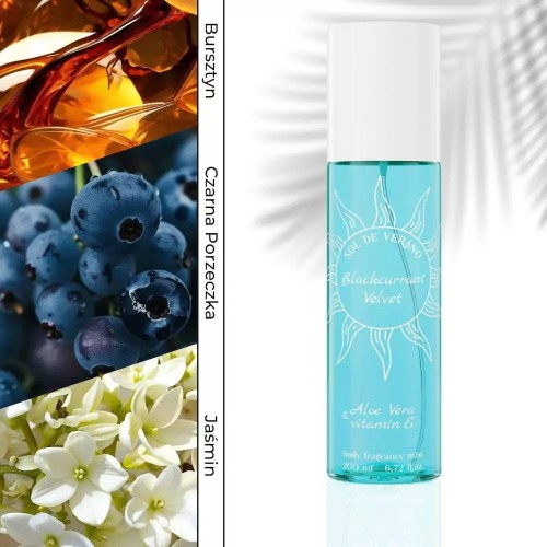Neness mgiełka Sol de Verano Blackcurrant Velvet - nuty owocowe, słodkie  200ml