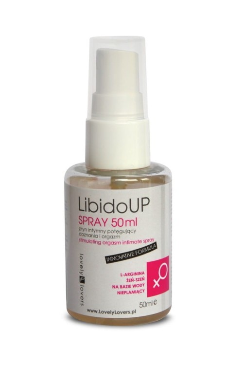 Lovely Lovers LibidoUP Spray 50 ml - dla Kobiet  pragnących  doznań