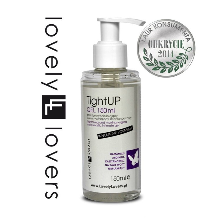 Lovely Lovers TightUP Gel 150 ml - żel wzmaga nawilżenie i doznania