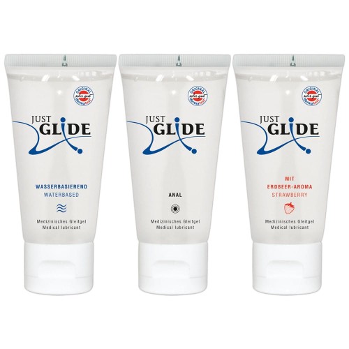 ŻEL SMAKOWY JUST GLIDE 3X200ML