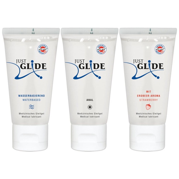 ŻEL SMAKOWY JUST GLIDE 3X200ML