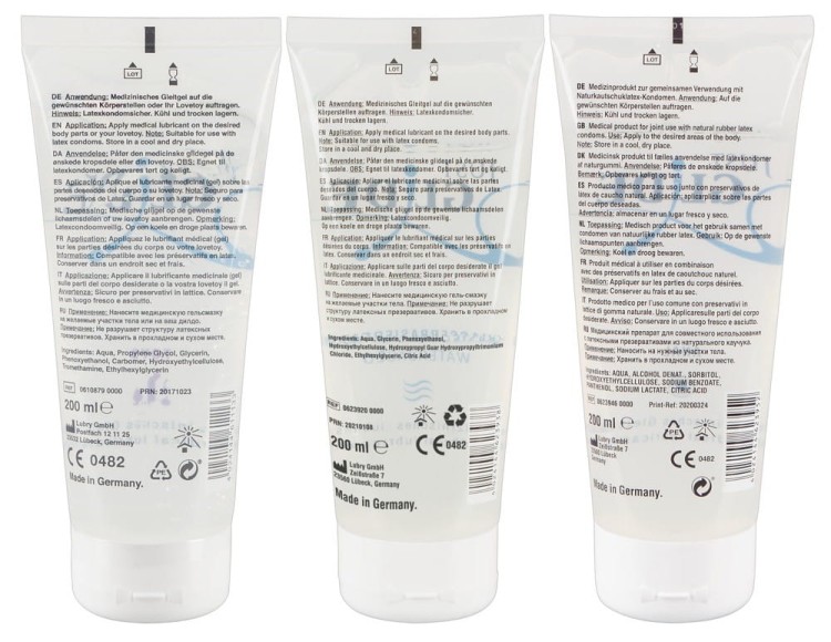ŻEL SMAKOWY JUST GLIDE 3X200ML
