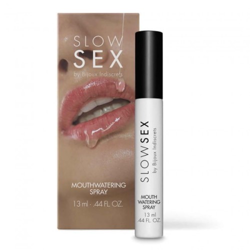Slow Sex Mouth Watering Spray 13 ml -smakowy spray intymny, zwiększający ślinę