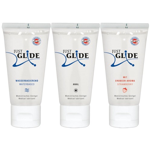 ZESTAW ŻELI SMAKOWYCH JUST GLIDE 3X50 ML