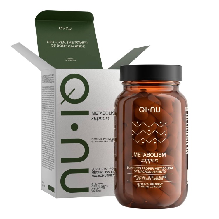 Qi-Nu Metabolism Support  60 kapsułek- wsparcie metabolizmu
