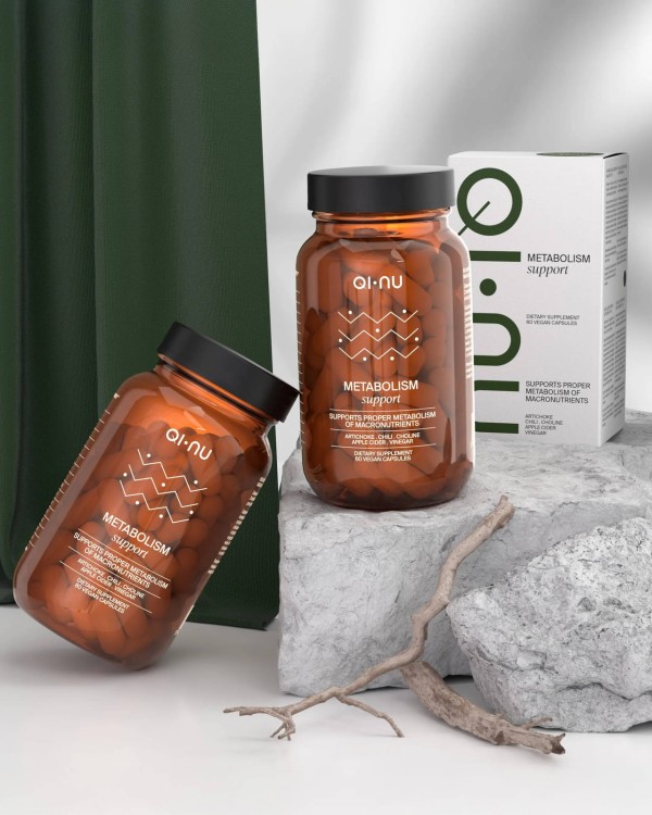 Qi-Nu Metabolism Support  60 kapsułek- wsparcie metabolizmu