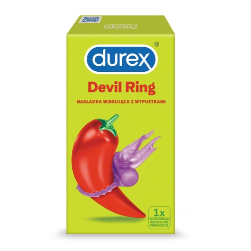 Durex Play Little Devil - nierówna powierzchnia  dla ciekawszych doznań