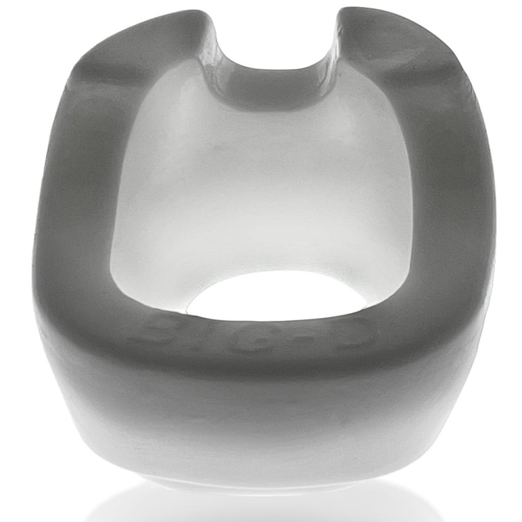 Oxballs - Big-D Shaft Grip Cockring White - dla tych, którzy pragną wzbogacić swoje doznania