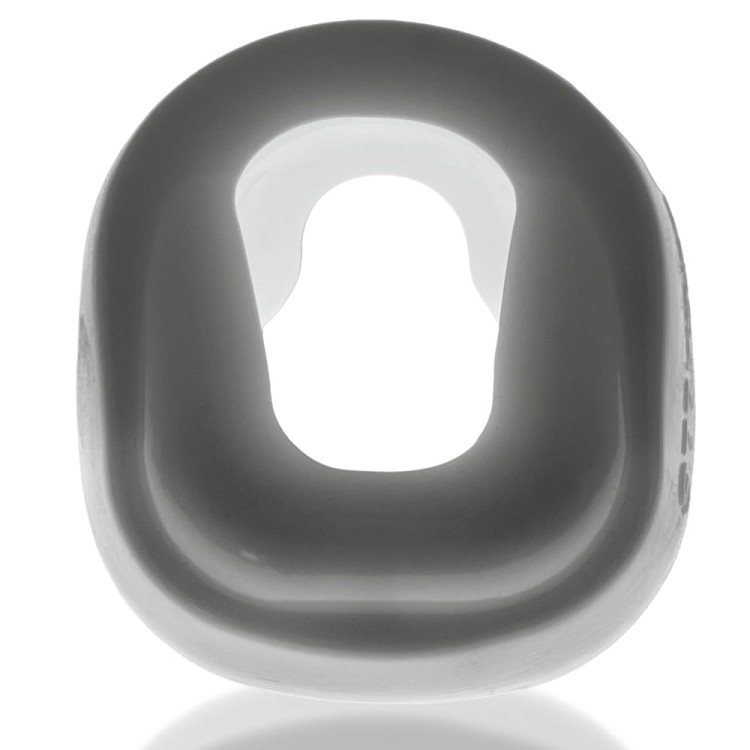 Oxballs - Big-D Shaft Grip Cockring White - dla tych, którzy pragną wzbogacić swoje doznania