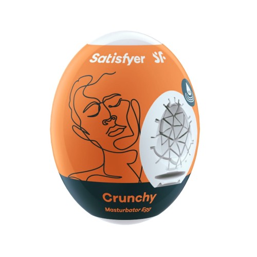 Masturbator męski jajo Egg Crunchy - bardzo rozciagliwy
