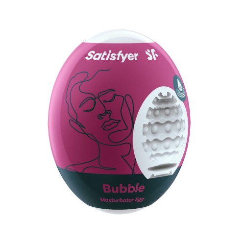 Masturbator męski jajo Egg Bubble - bardzo rozciągliwy