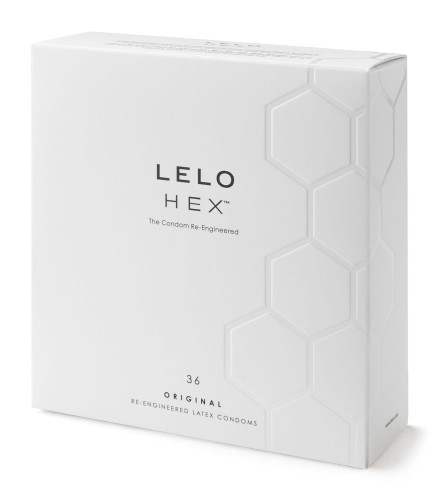LELO - HEX Original prezerwatywy lateksowe 36 sztuk