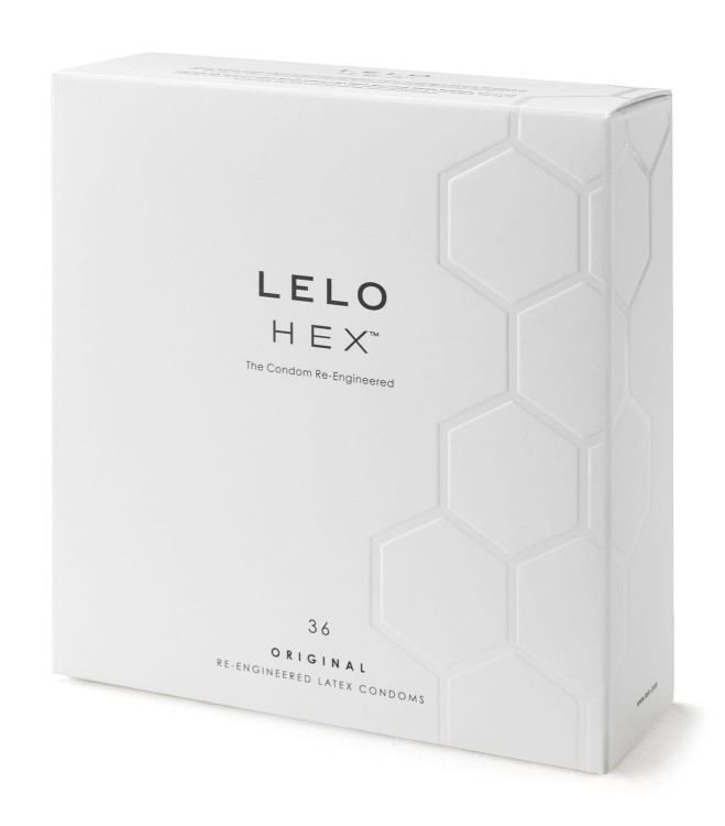 LELO - HEX Original prezerwatywy lateksowe 36 sztuk