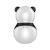 Stymulator łechtaczki Pocket Panda - jednocześnie wibruje i  dmucha