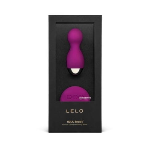 Kulkia Hula Beads, deep rose - sterowana zdalnie, z kulką rotacyjną  intensywnie stymulującą łechtaczkę