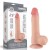 Dildo  8'' mocna przyssawka, z przesuwalną skórą