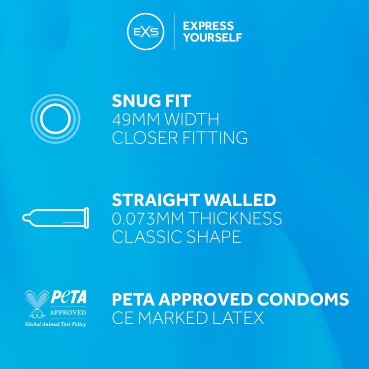 PREZERWATYWY 48 SZT. EXS SNUG FIT