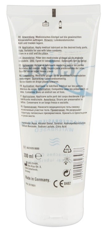 Lubrykant na bazie wody BASED 200 ml