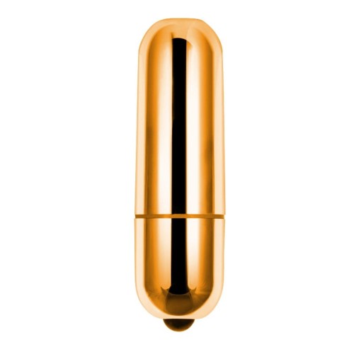 Miniwibrator X-BASIC mini bullet 10 prędkości, złoty