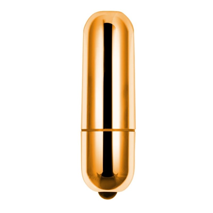 Miniwibrator X-BASIC mini bullet 10 prędkości, złoty