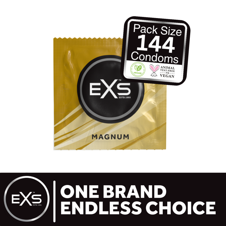 PREZERWATYWY 144 SZT. EXS MAGNUM
