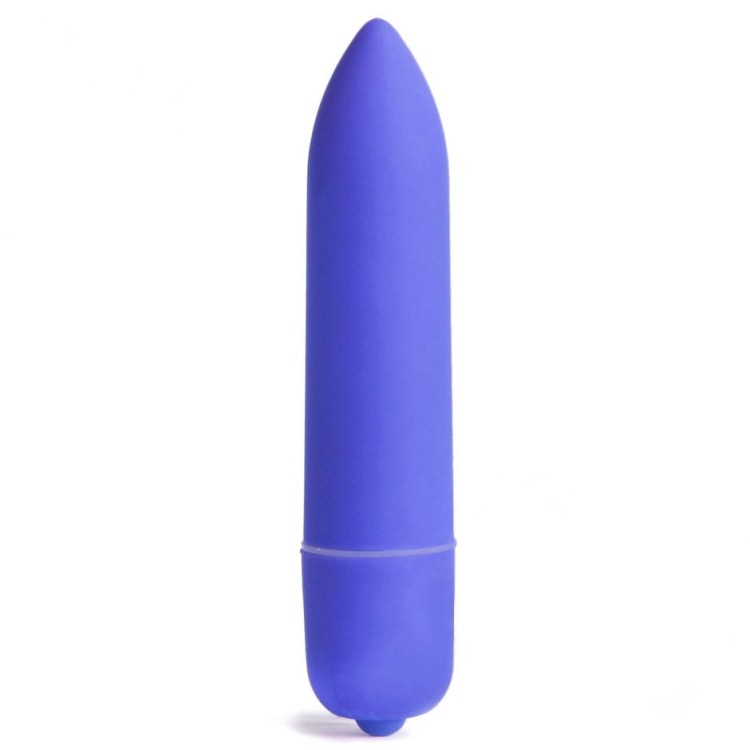 Miniwibrator X-BASIC bullet long jedna prędkość niebieski