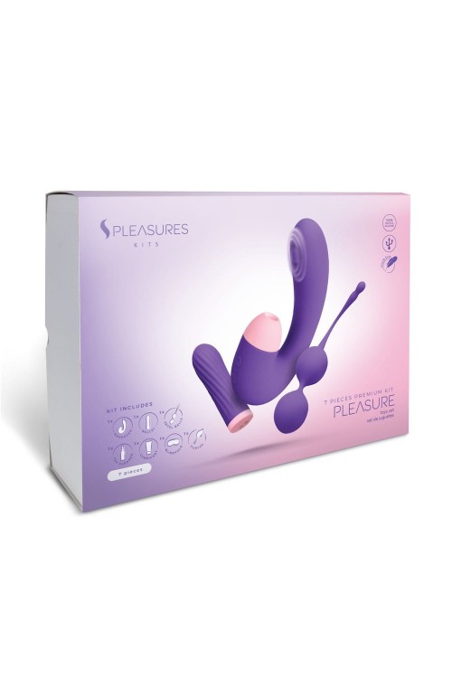 Zestaw zabawek - PURPLE, idealne na prezent, zestaw 7 elementów
