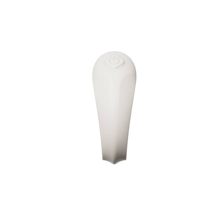Pierścień erekcyjny ze stymulatorem Apis Ivory White Zalo