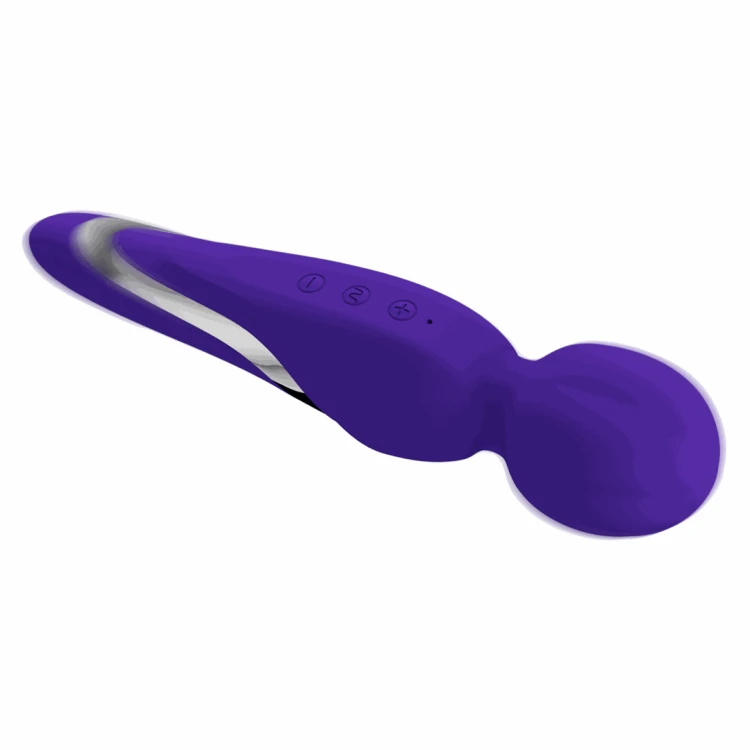 Masażer -  różdżka, z bardzo miękką główką, idealna na pierwszy gadżet, 7 funkcji wibracji