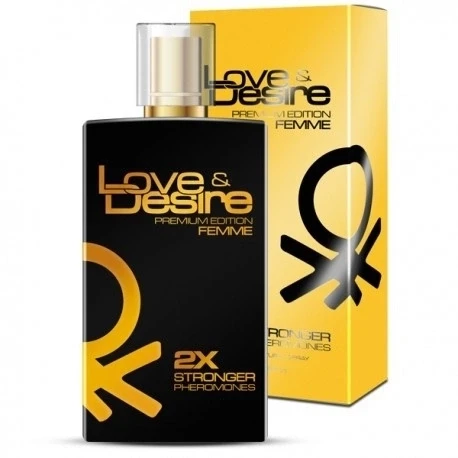 Perfumy Z Feromonami Damskimi Love&Desire Gold Femme 100Ml SHS