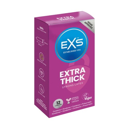 Prezerwatywy  EXTRA THICK wzmocnione  53 mm12 szt.