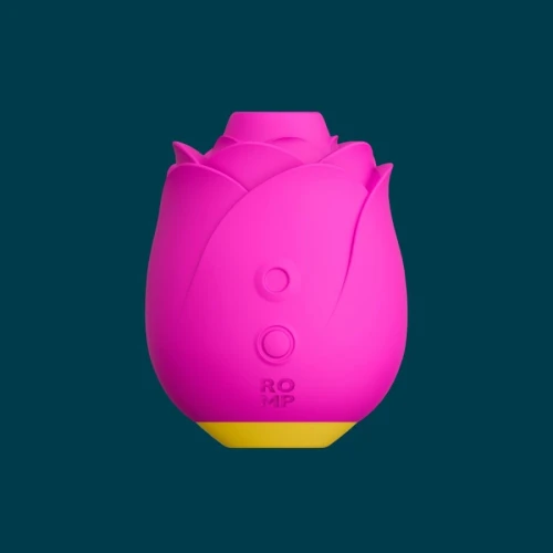 Powietrzny stymulator łechtaczki Róża  - Stymulator Róża – elegancki stymulator łechtaczki z technologią Pleasure Air. 6 poziomów intensywności, wodoodporny IPX7, magnetyczne ładowanie USB. Dyskretny i skuteczny
