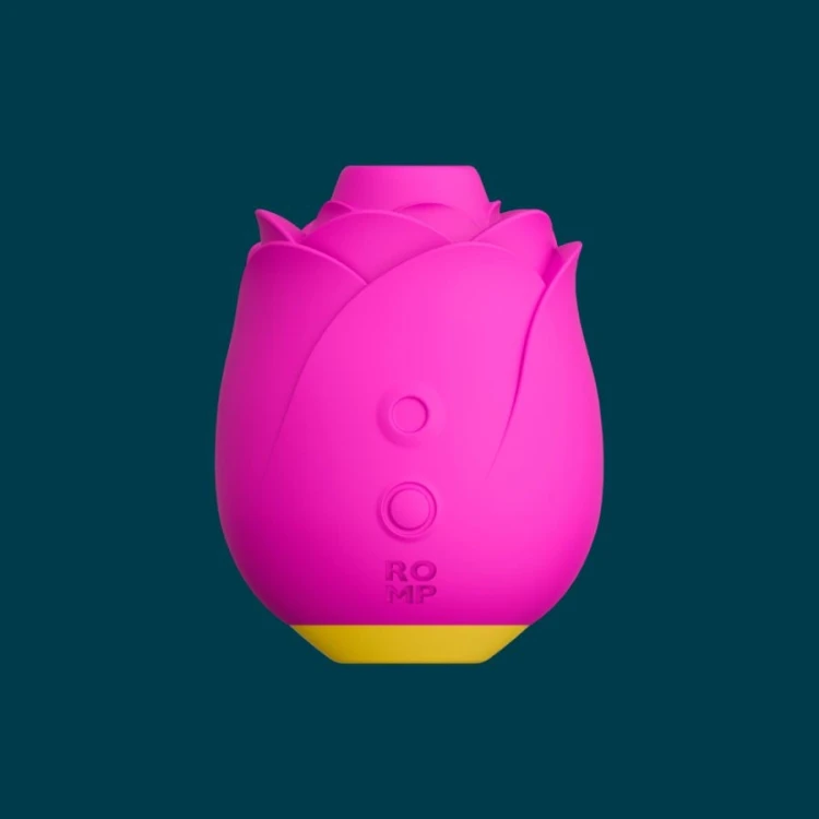 Powietrzny stymulator łechtaczki Róża  - Stymulator Róża – elegancki stymulator łechtaczki z technologią Pleasure Air. 6 poziomów intensywności, wodoodporny IPX7, magnetyczne ładowanie USB. Dyskretny i skuteczny